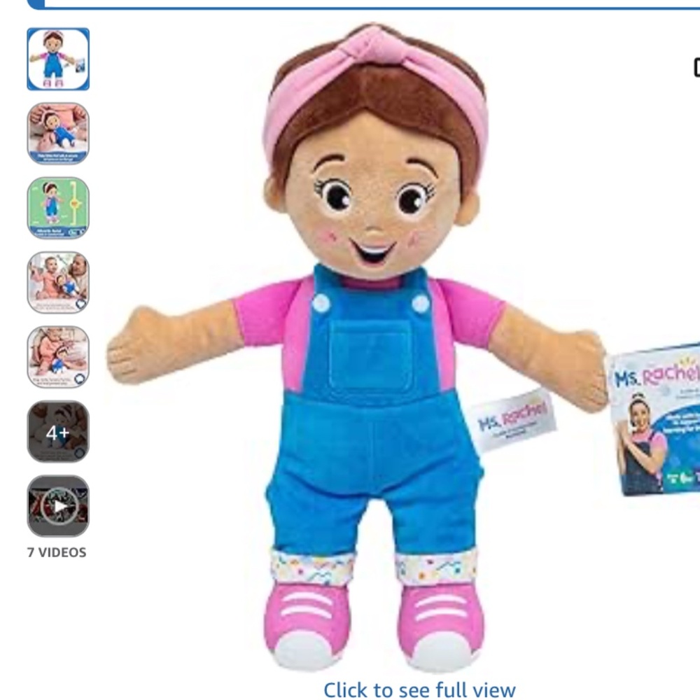 New unopened Ms. Rachel doll